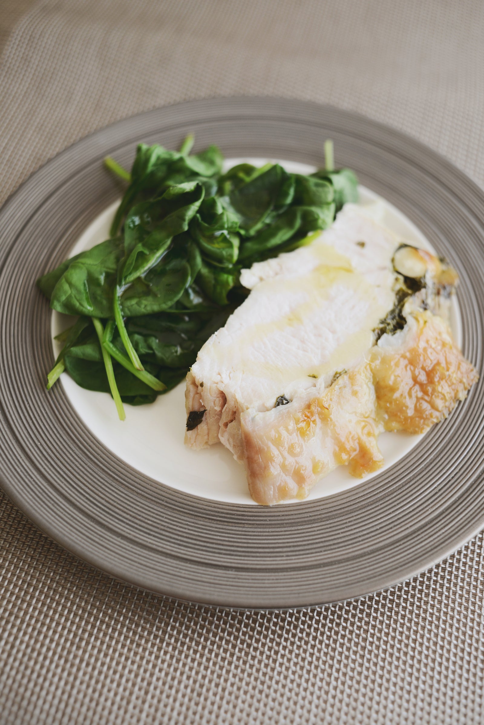 Roasted Turkey with delicious Almond Crust