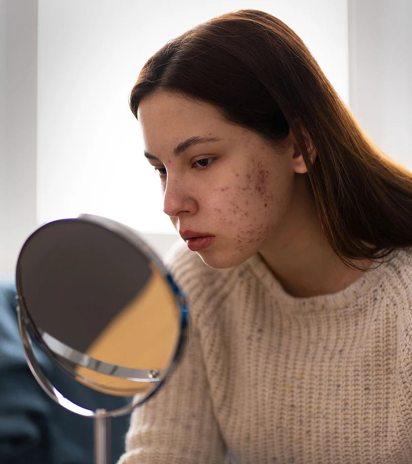 Red blotchy skin for no apparent reason