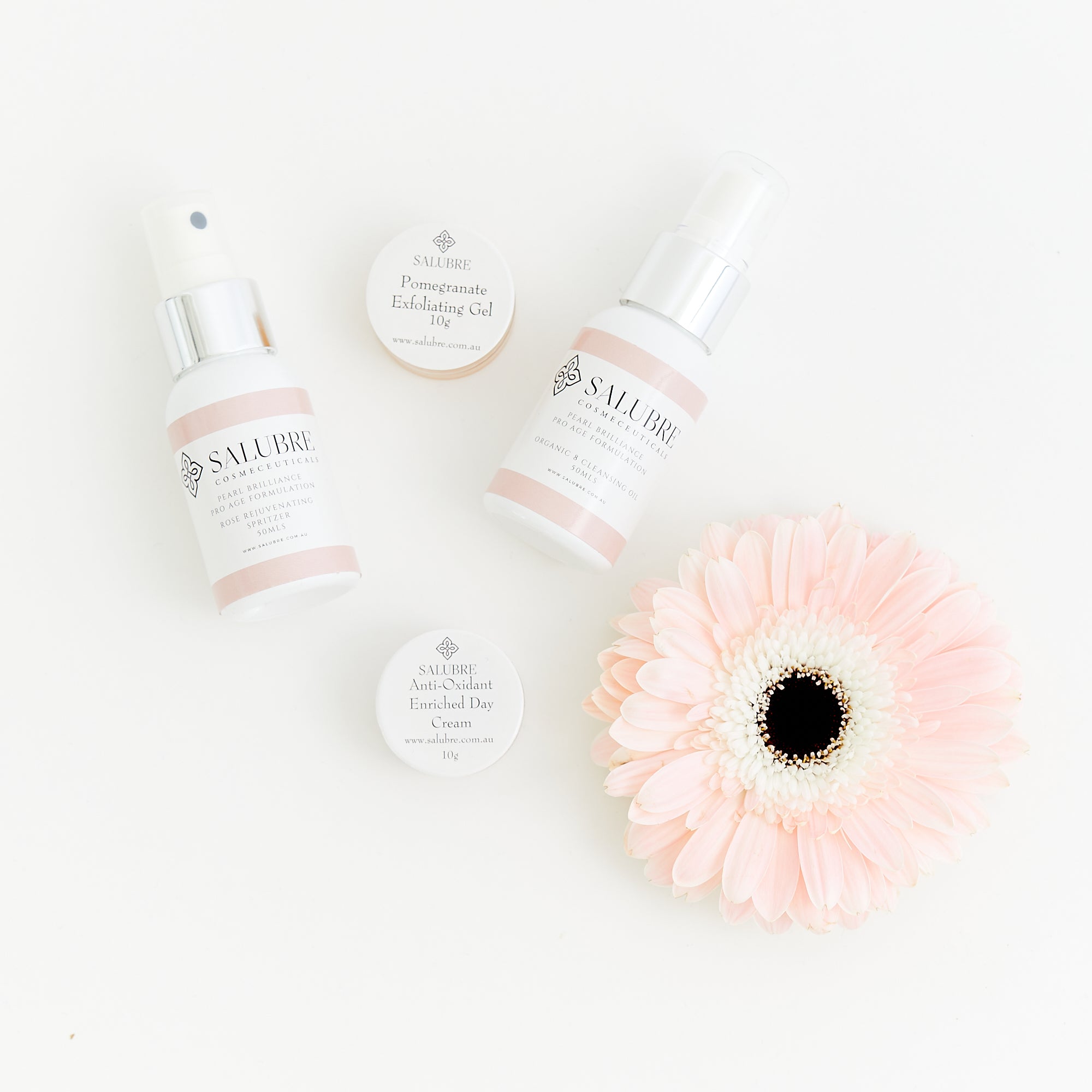 Anti-ageing skin care trial pack.