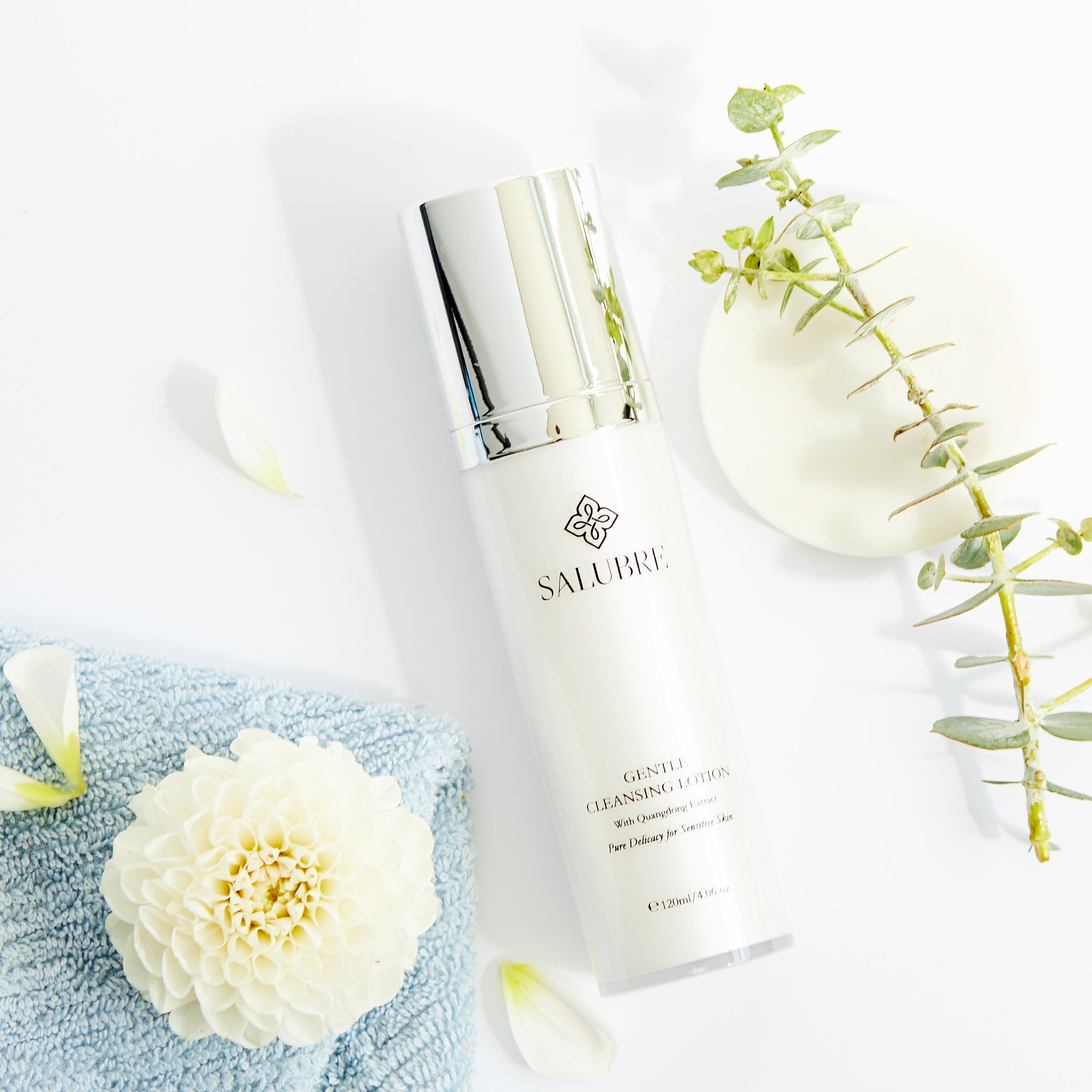 Facial cleanser for sensitive skin.