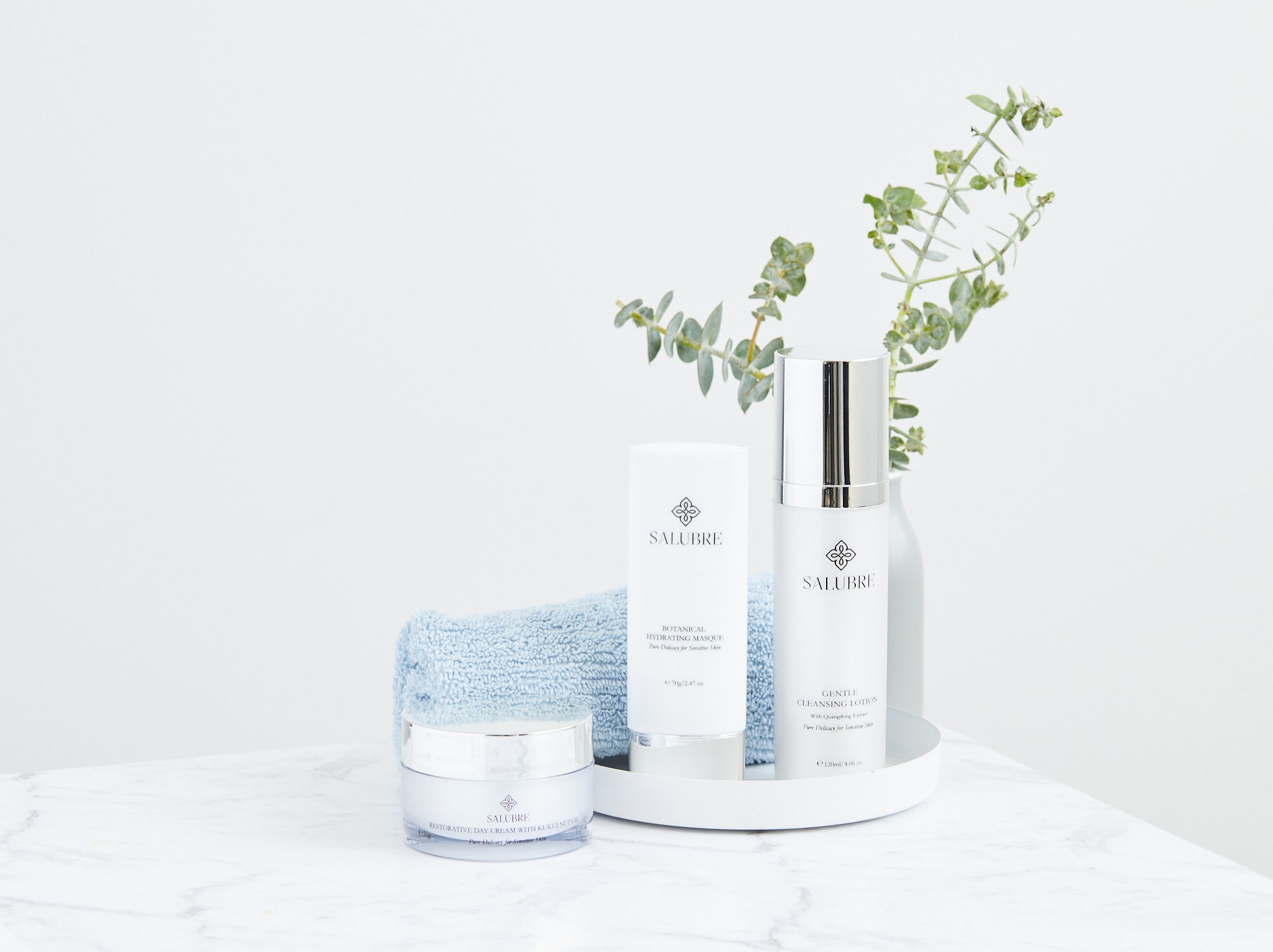 Skincare for sensitive skin.